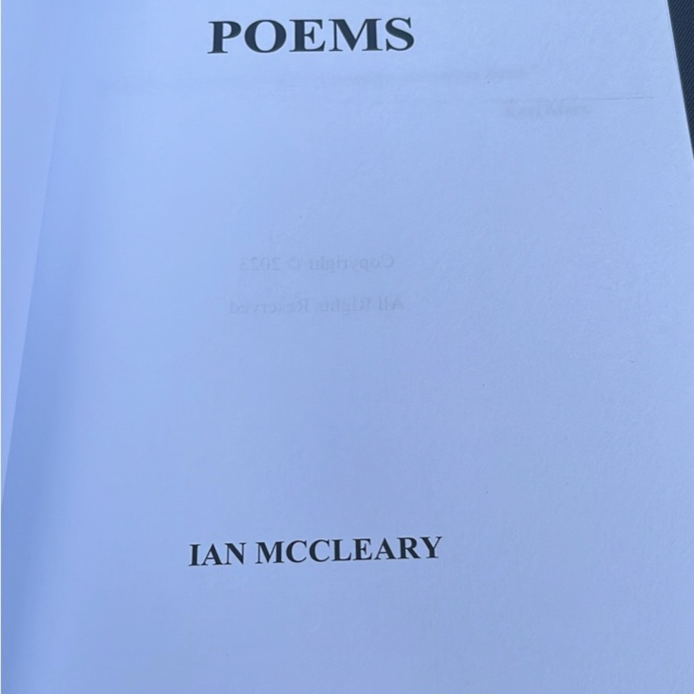 Man Spangled Poems Book - Picture 3 of 3